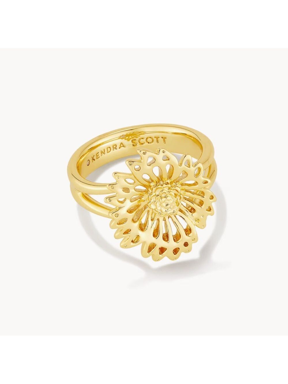 Kendra Scott Gold Brielle Ring Size 9 New